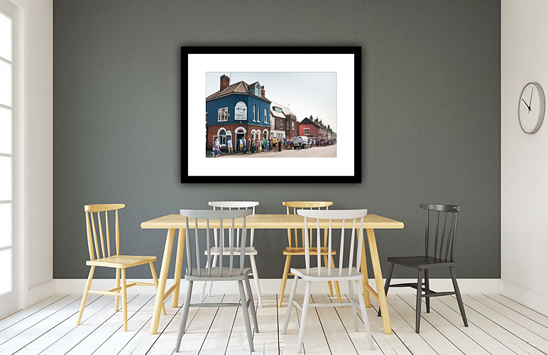 towns and buildings prints
